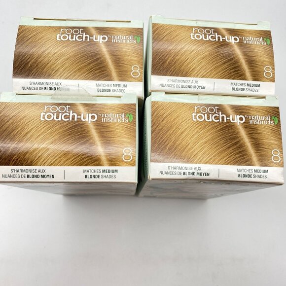 Clairol Root Touch-Up Natural Instincts #8 Medium Blonde lot of 4 - Picture 8 of 9